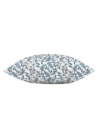 Paoletti Minton Tiles Outdoor Filled Cushion (55cm x 55cm x 8cm)