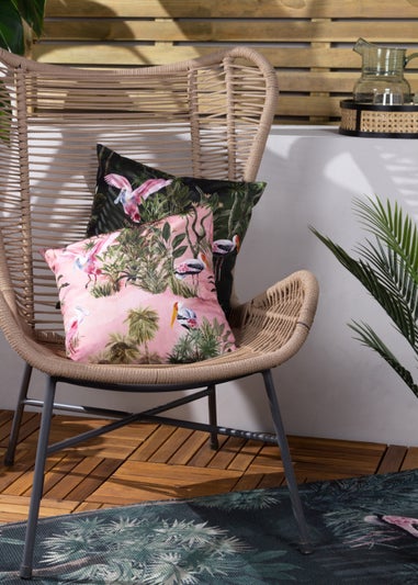 Paoletti Platalea Outdoor Filled Cushion (43cm x 43cm x 8cm)