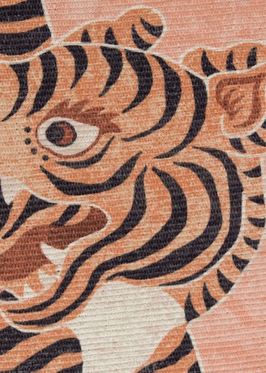 furn. Tibetan Tiger Washable Outdoor/Indoor Rug (120cm x 170cm)