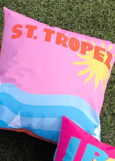 furn. Tropez Outdoor Filled Cushion (43cm x 43cm x 8cm)