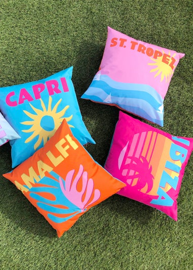 furn. Tropez Outdoor Filled Cushion (43cm x 43cm x 8cm)