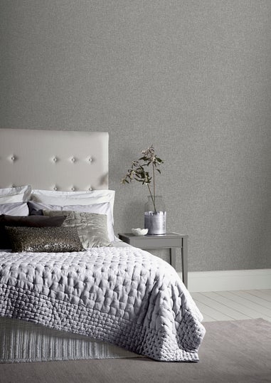 Arthouse Linen Texture Mid Wallpaper