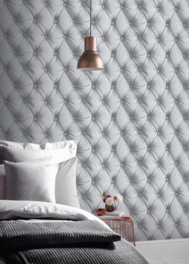 Arthouse Desire Silver Wallpaper