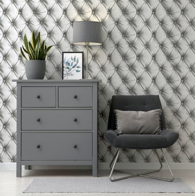 Arthouse Desire Silver Wallpaper