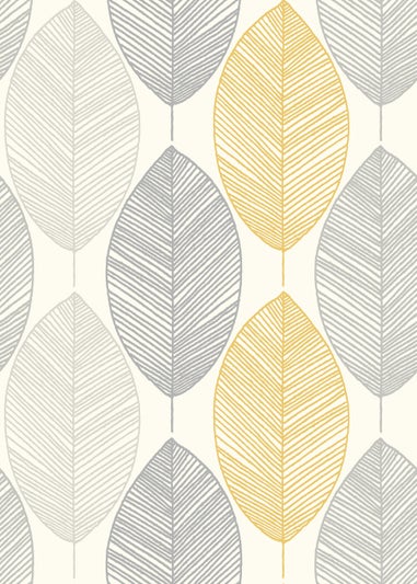 Arthouse Scandi Leaf Wallpaper