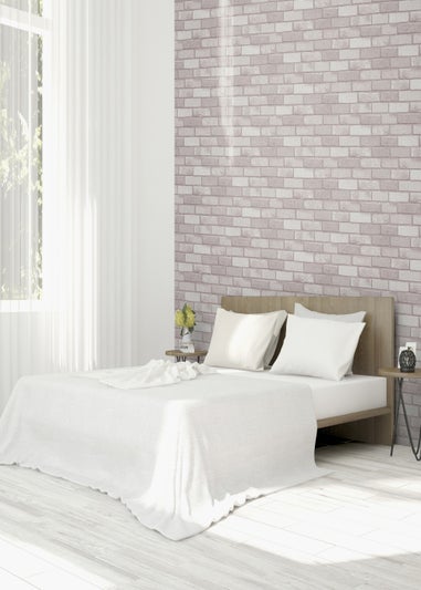 Arthouse Diamond Brick Wallpaper