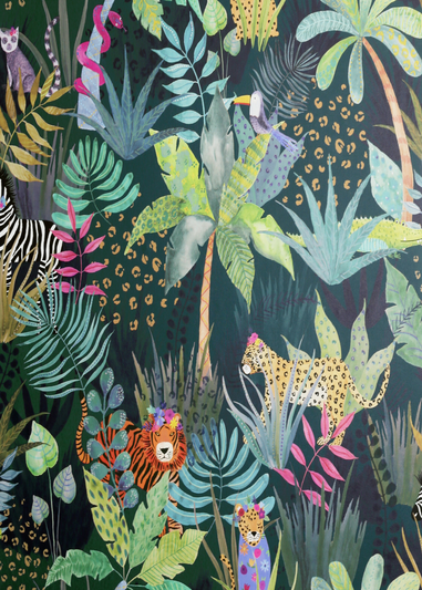 Arthouse Hidden Jungle Wallpaper