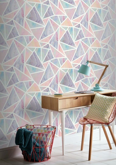 Arthouse Pastel Geo Wallpaper