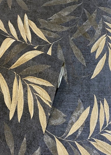 Arthouse Luxury Leaf Wallpaper