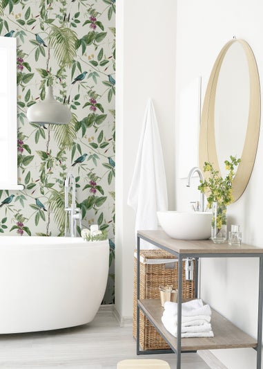 Arthouse Exotic Garden Wallpaper