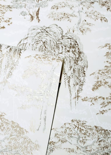 Arthouse Oriental Garden Wallpaper