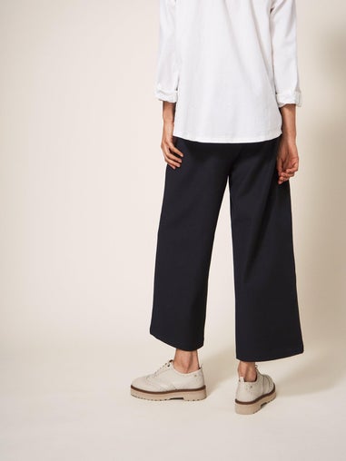 Knöchellange Hose Belle mit weitem Bein