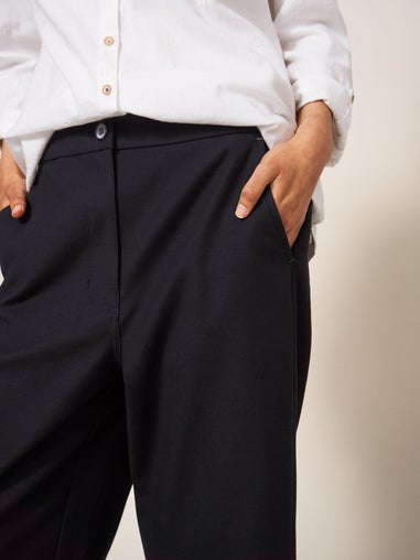 Knöchellange Hose Belle mit weitem Bein