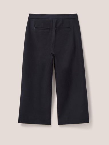 Knöchellange Hose Belle mit weitem Bein