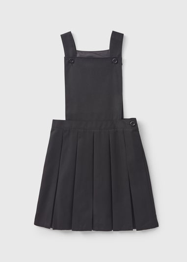 Girls Black School Pinafore (3-16yrs)