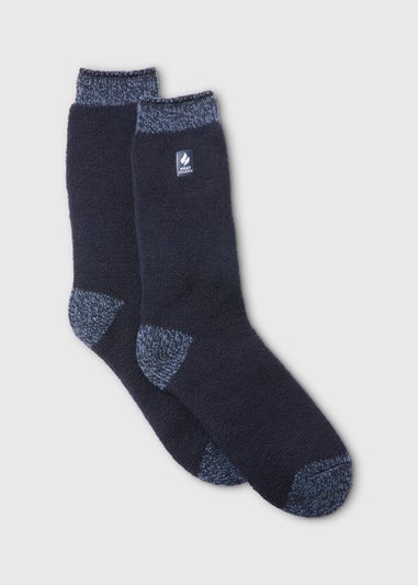 Heat Holders Navy Socks