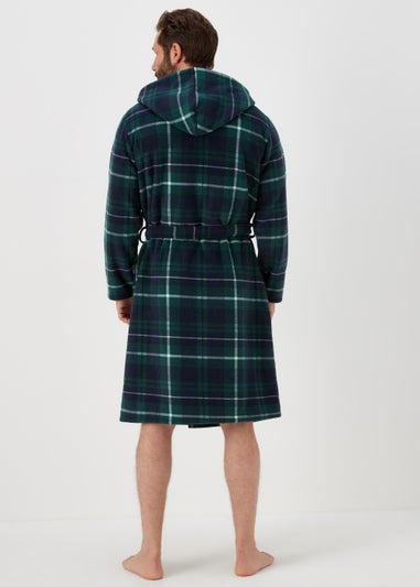 Green Check Dressing Gown