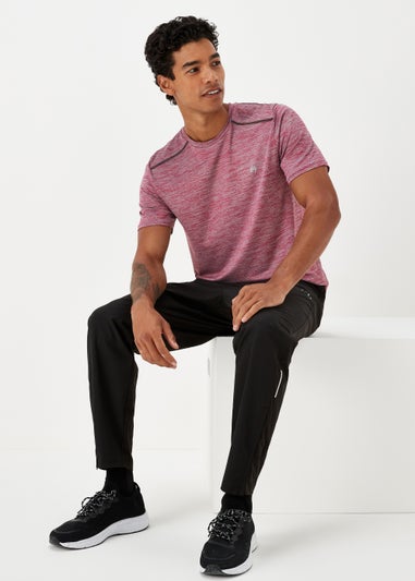 Souluxe Berry Panel Sports T-Shirt