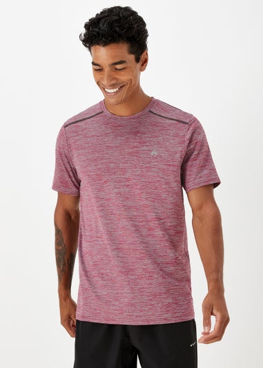Souluxe Berry Panel Sports T-Shirt