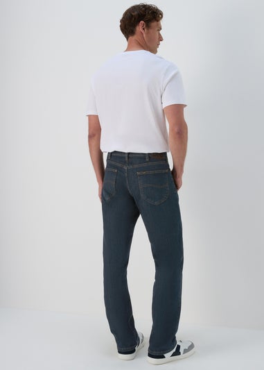 Lee Dark Wash Straight Fit Jeans