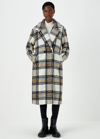 Green Check Overcoat