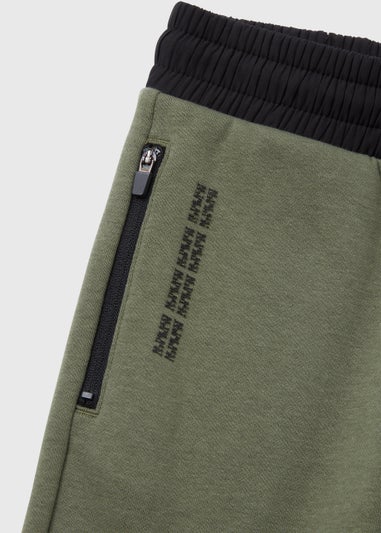 Boys Khaki Co Ord Joggers (4-12yrs)