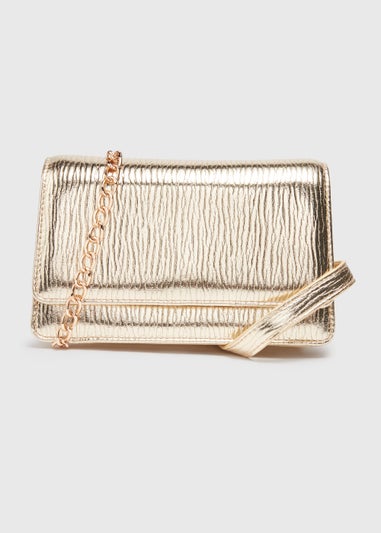 Gold Cross Body Bag