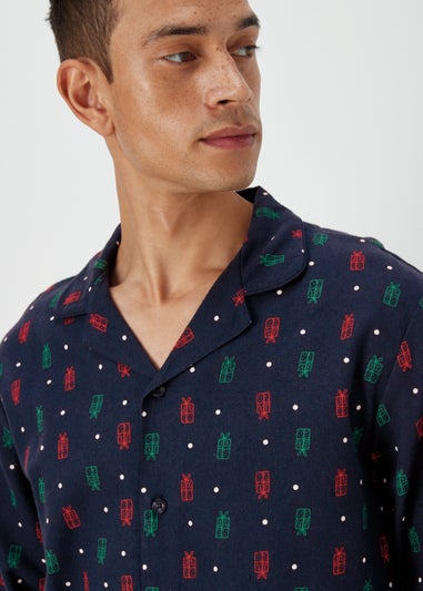 Navy Present Pyjama Gift Set