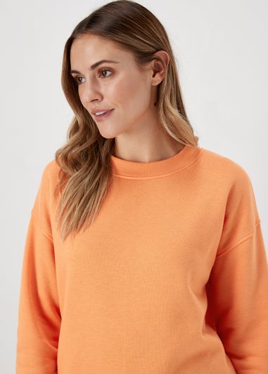 Orange Sweatshirt