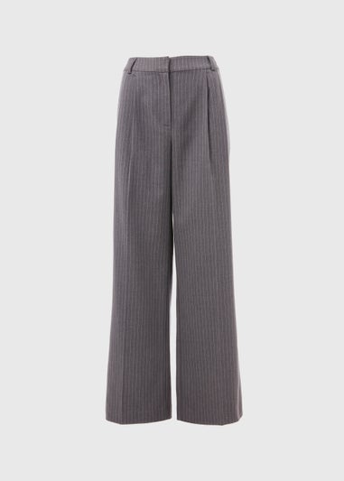 Et Vous Grey Pinstripe PVL Trousers