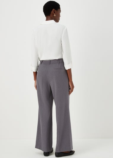 Et Vous Grey Pinstripe PVL Trousers