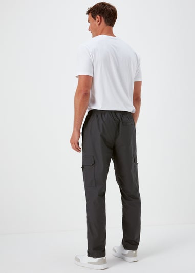 Charcoal Ripstop Cargo Trousers