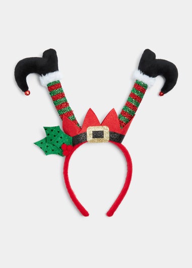 Red Elf Legs Headband