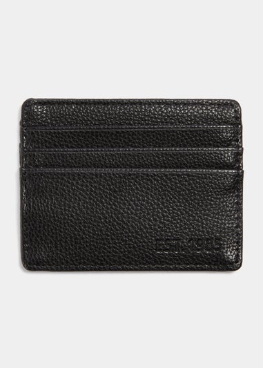 Black PU Card Holder