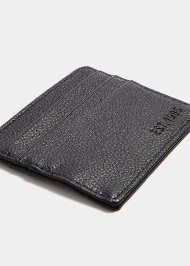 Black PU Card Holder