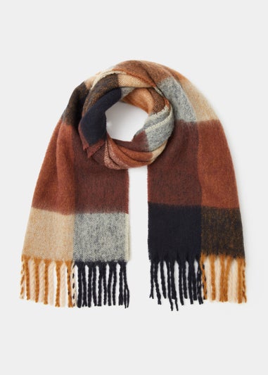 Stone Check Scarf