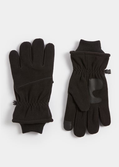 Black Fleece Gloves