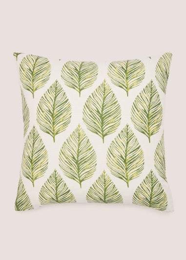 Leaf Print Cushion (43cm x 43cm)