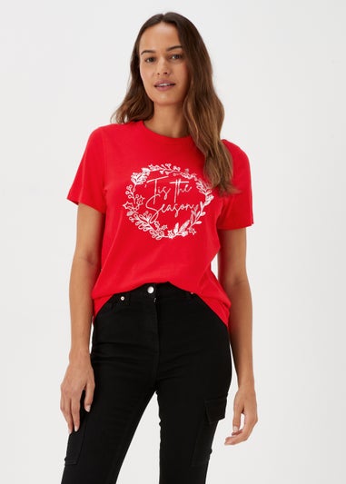 Womens christmas t deals shirts matalan