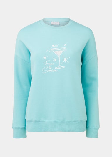 Mint Fizz the Season Christmas Sweatshirt