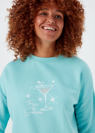 Mint Fizz the Season Christmas Sweatshirt