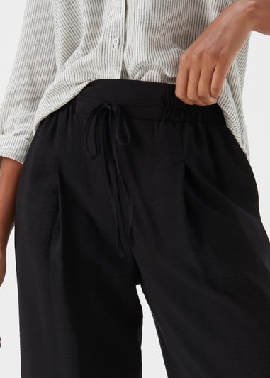 Black Wide Leg Trousers