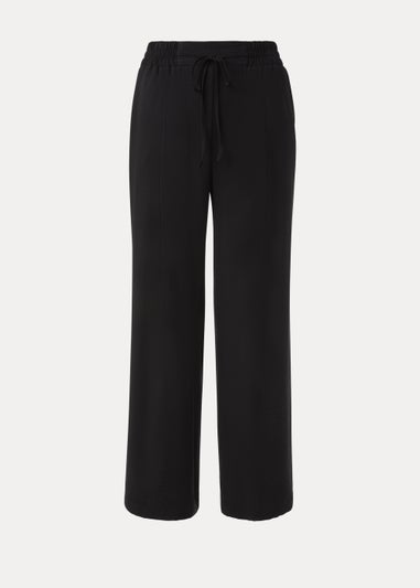 Black Wide Leg Trousers