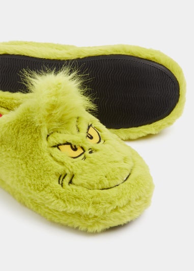 Children's sales grinch slippers