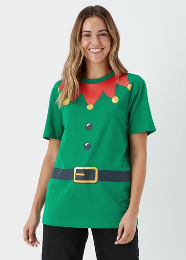 Green Christmas Elf T-Shirt