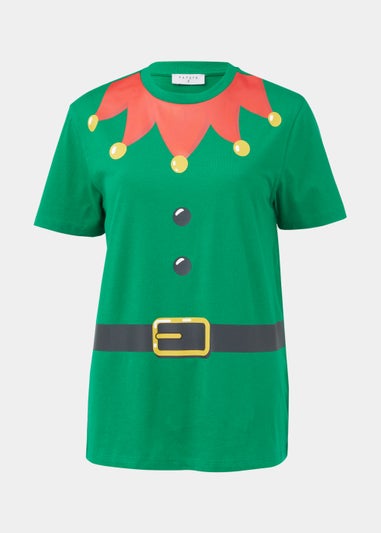Green Christmas Elf T-Shirt