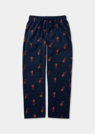 Blue Fox Fleece Pyjama Bottoms