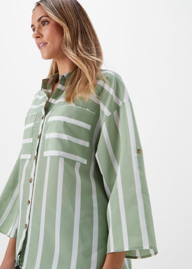 Green Stripe Shirt