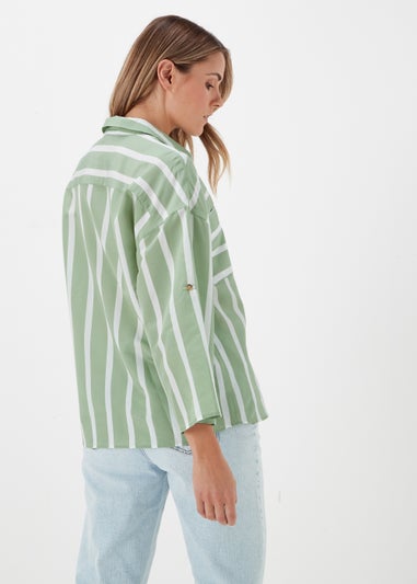 Green Stripe Shirt