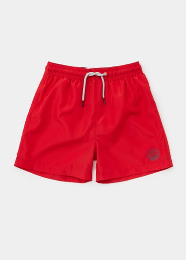 Boys Red Swim Shorts (3-13yrs)